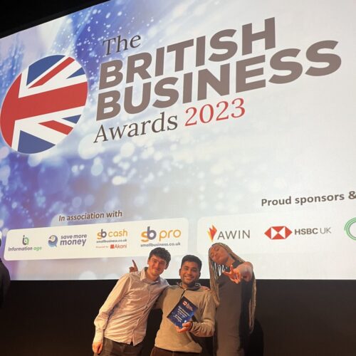Zero Gravity win at the British Business Awards 2023